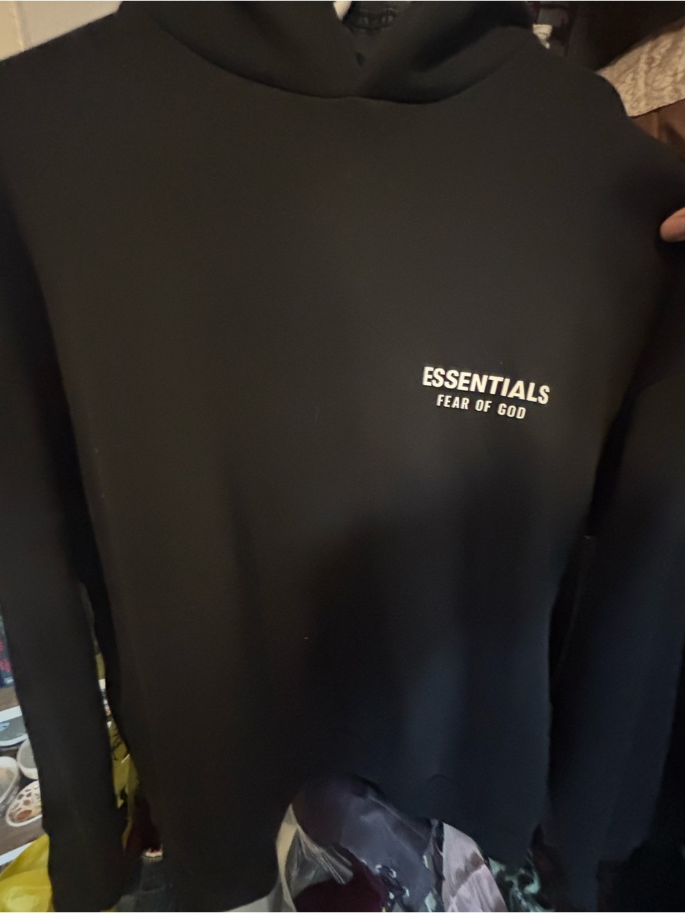 Fear of God ESSENTIALS sweatsuit set